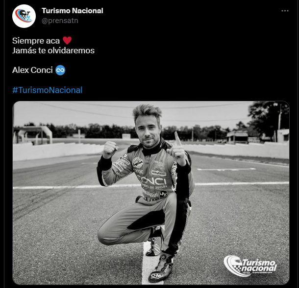 Los mensajes en memoria de Alex Conci: TN.png