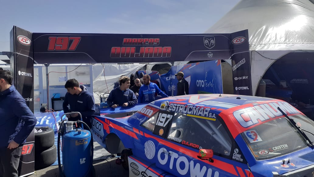 El fuerte viento genera destrozos en los boxes de San Luis: 02.jpeg