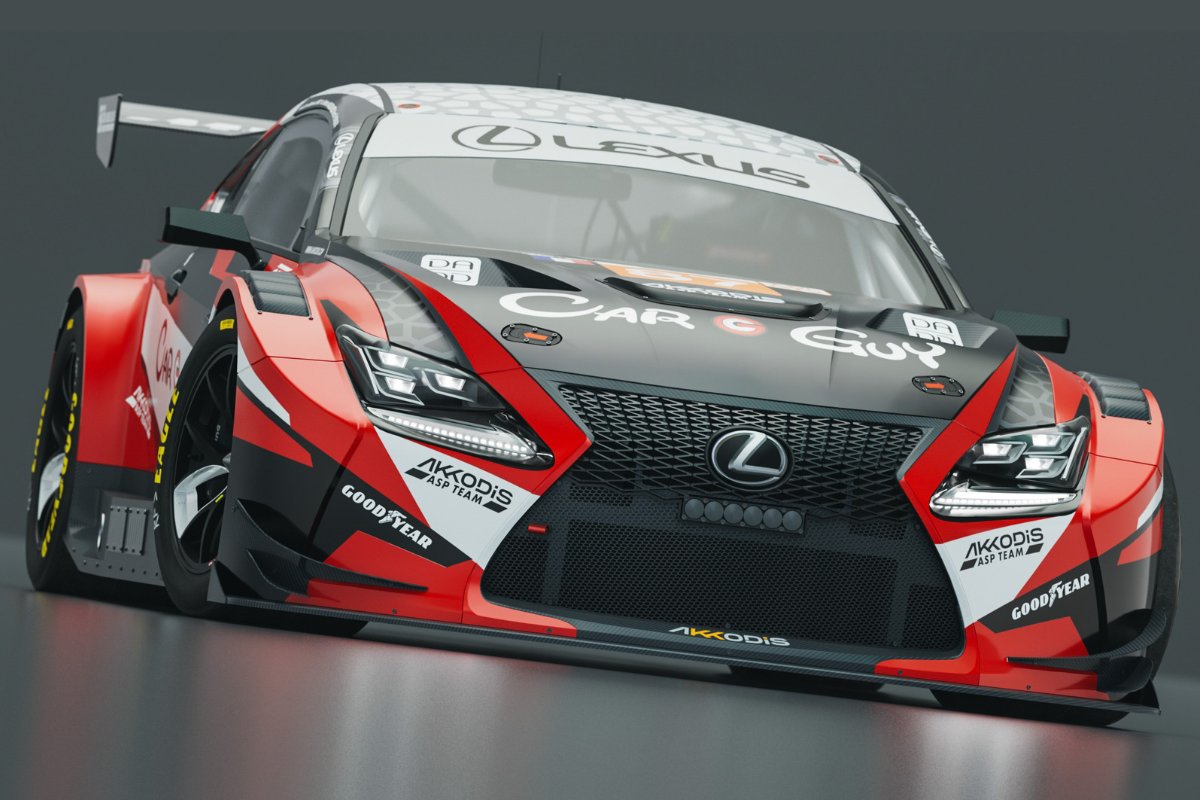 El nuevo diseño del Lexus de "Pechito" López para 2024: AutoPechito4.jpeg