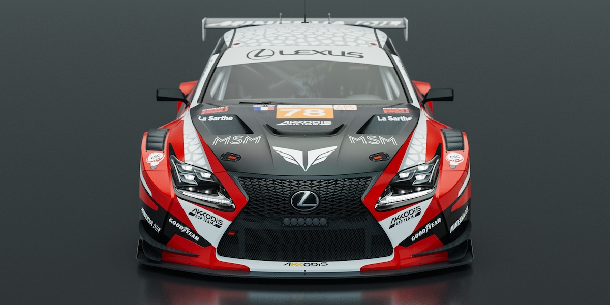 El nuevo diseño del Lexus de "Pechito" López para 2024: AutoPechito5.jpeg